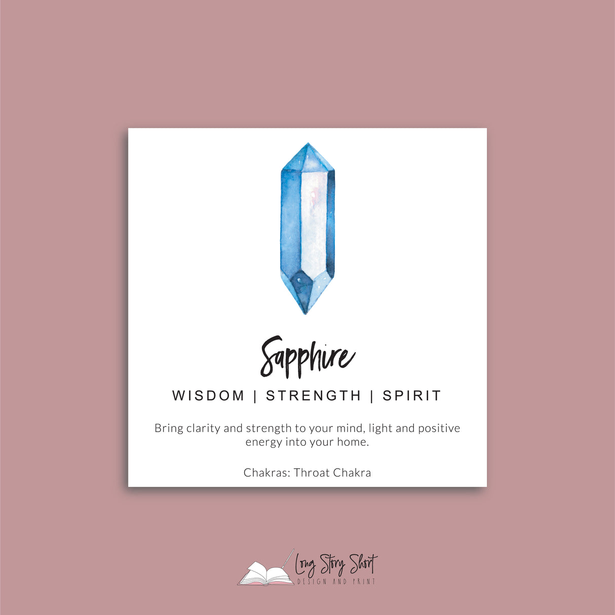 Crystal (Pack 1) Vinyl Label Pack