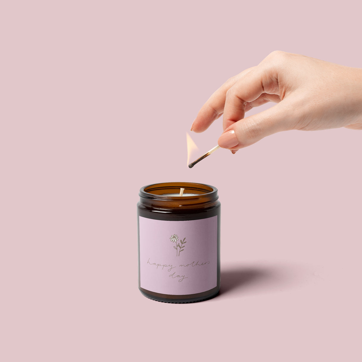 Lilac Stem Mothers Day Vinyl Label Pack