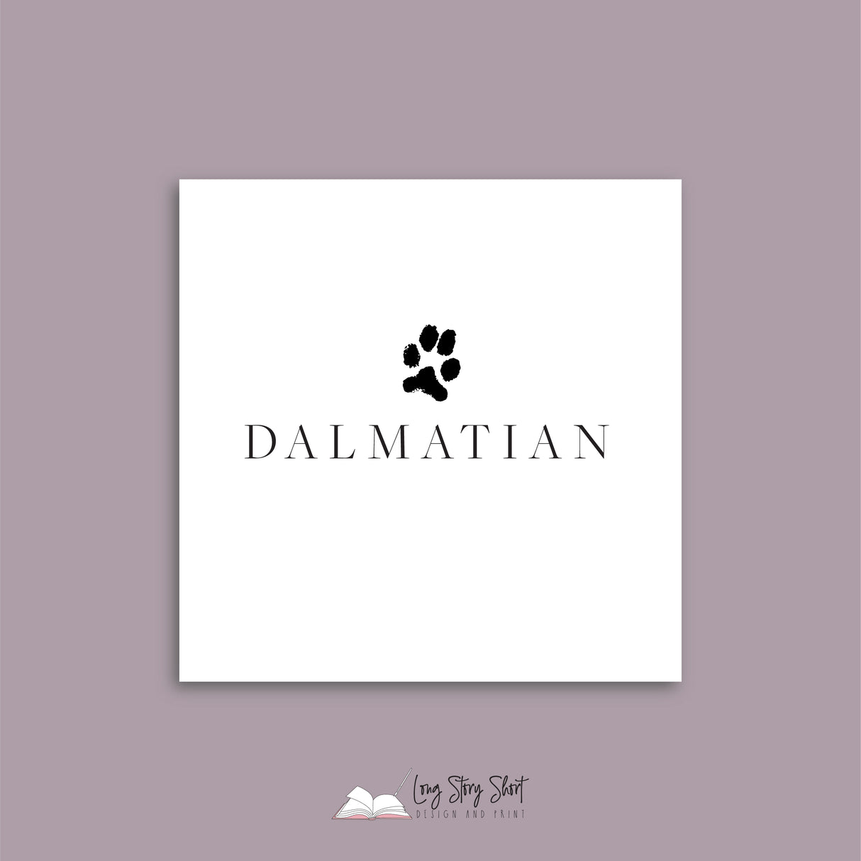 It's a Dog's Life (Dalmatian) Vinyl Label Pack