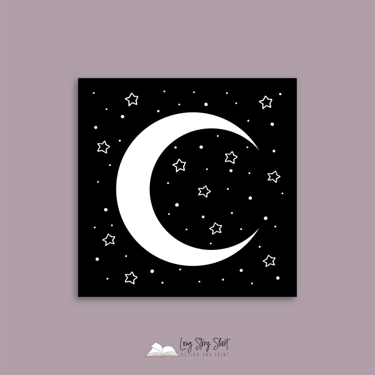 Black Have a Magical Christmas Vinyl Label Pack Square Matte/Gloss