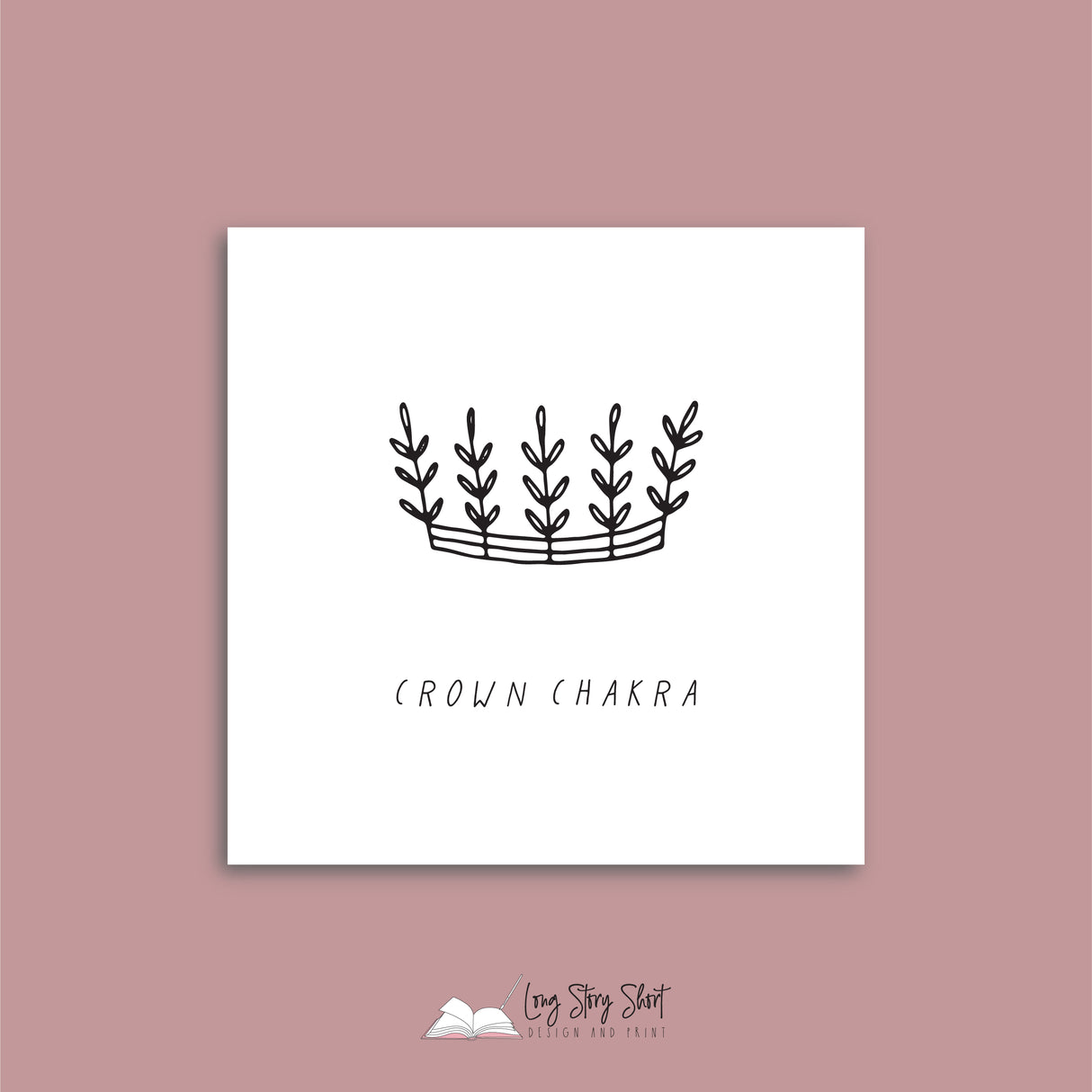 White Illustrated Chakra Vinyl Label Pack