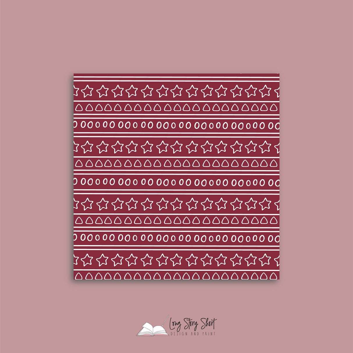 Vibrant Stars and Lights Christmas Vinyl Label Pack Square Matte/Gloss