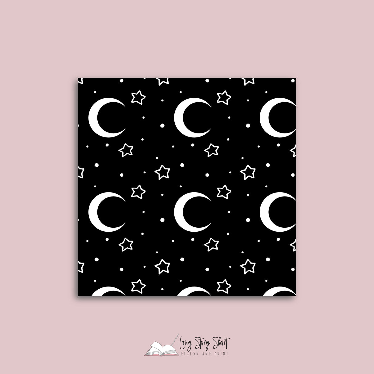 Black Have a Magical Christmas Vinyl Label Pack Square Matte/Gloss