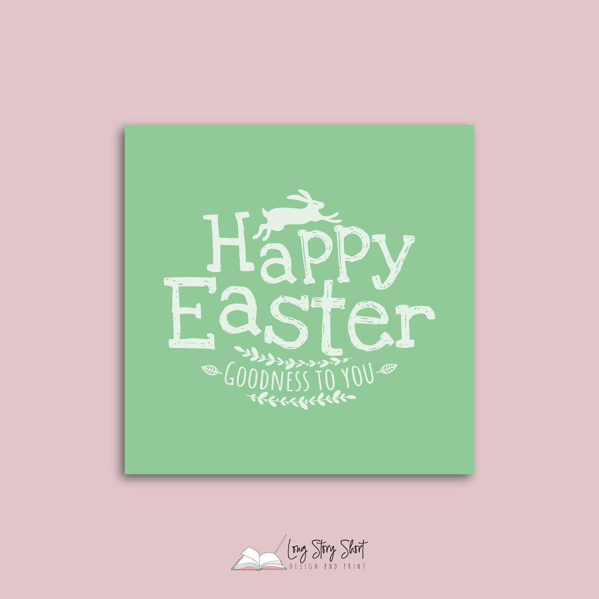 Happy Easter Goodness Vinyl Label Pack (Square) Matte/Gloss/Foil
