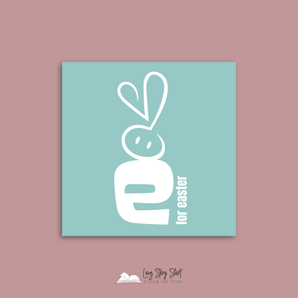 E for Easter Vinyl Label Pack (Square) Matte/Gloss/Foil