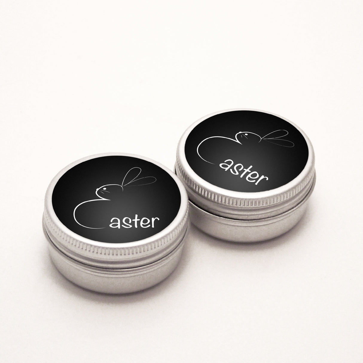 Black Easter Vinyl Label Pack (Round) Matte/Gloss/Foil