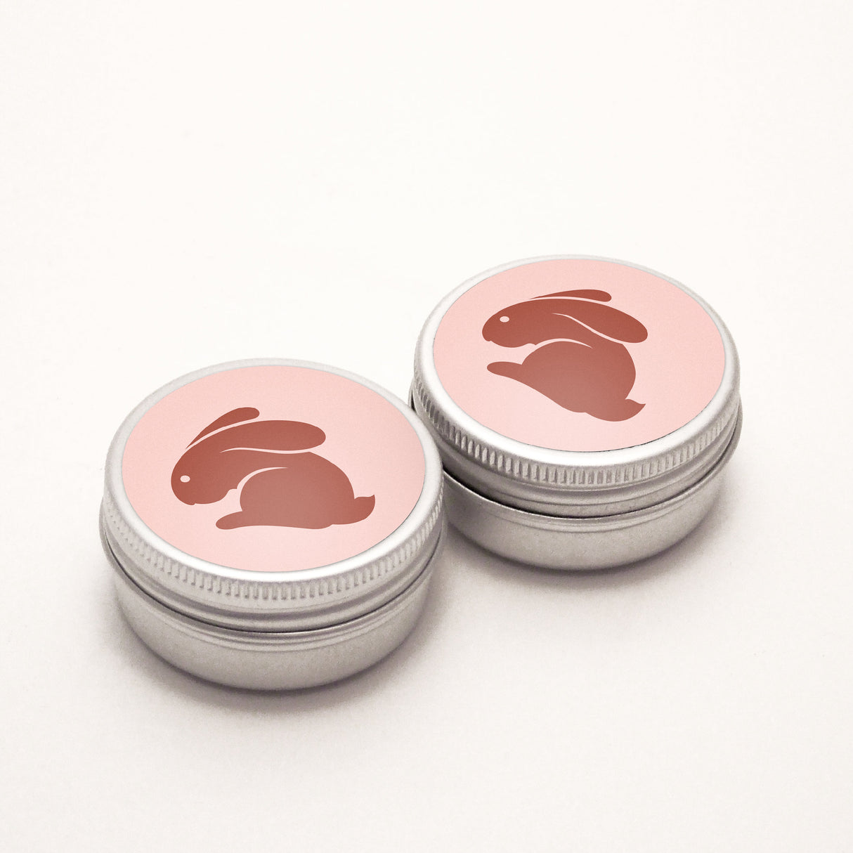 Easter Bunnies Vinyl Label Pack (Round) Matte/Gloss/Foil