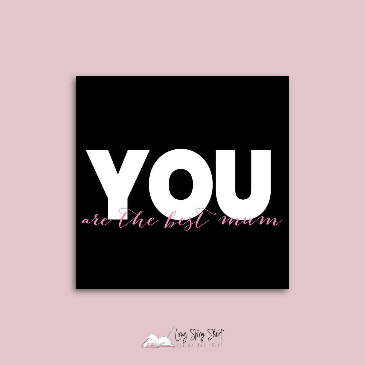 Mum Loves you Vinyl Label Pack