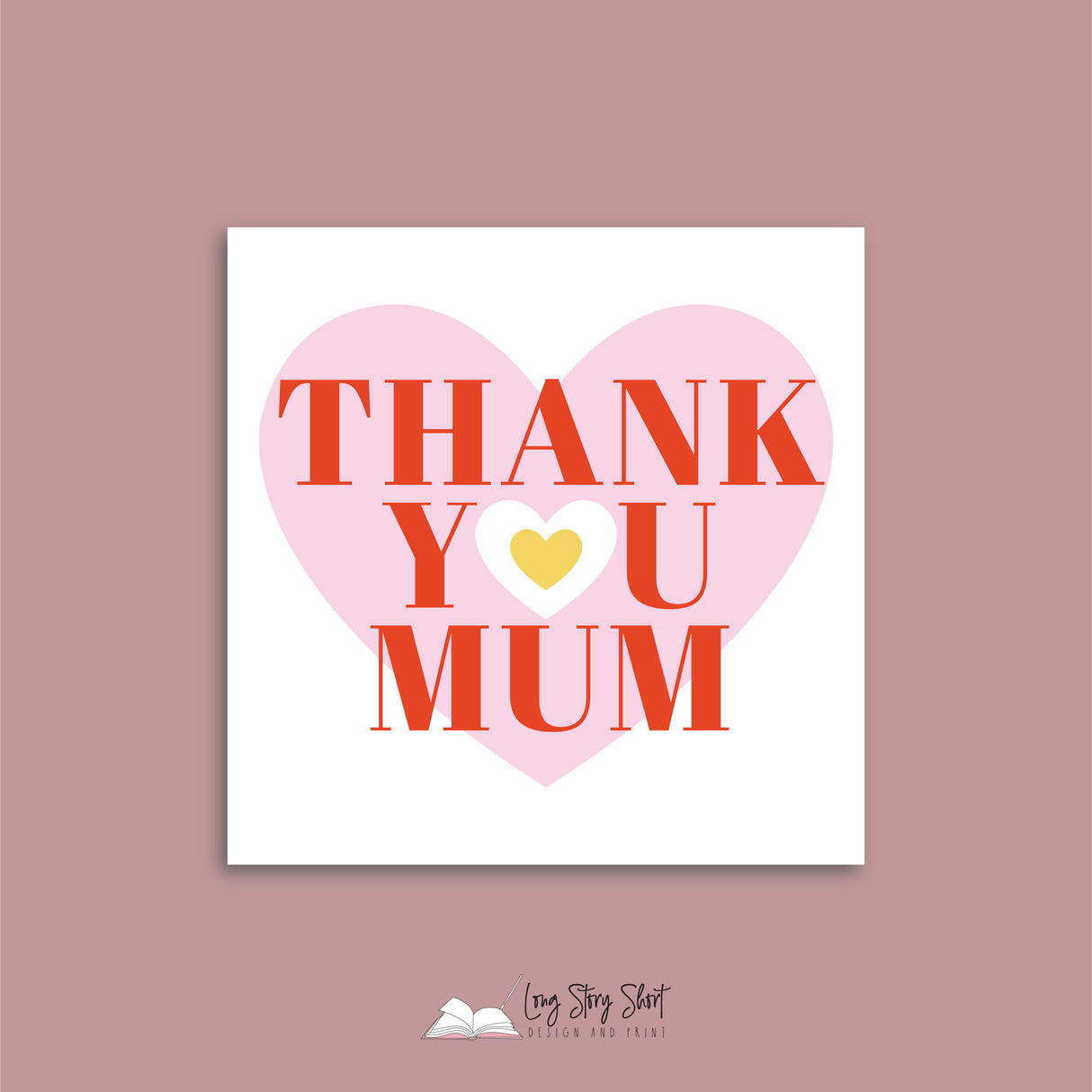 Best Mum Ever Square Vinyl Label Pack