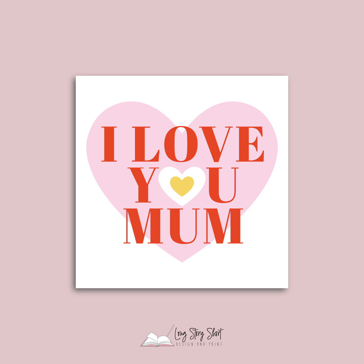 Best Mum Ever Square Vinyl Label Pack