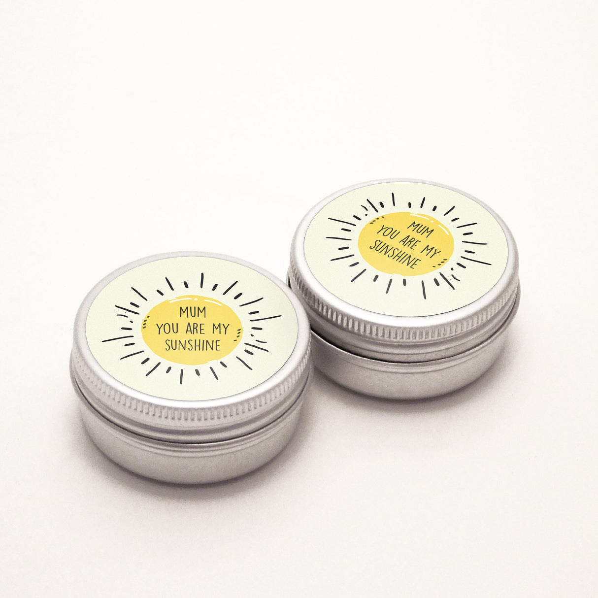 Mum you are my sunshine Round Vinyl Label Pack