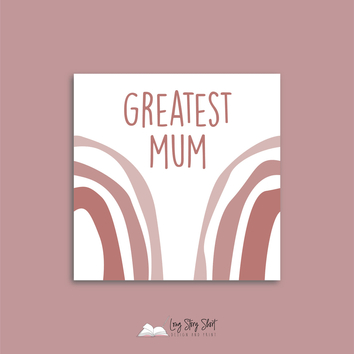 Greatest Mum Square Vinyl Label Pack