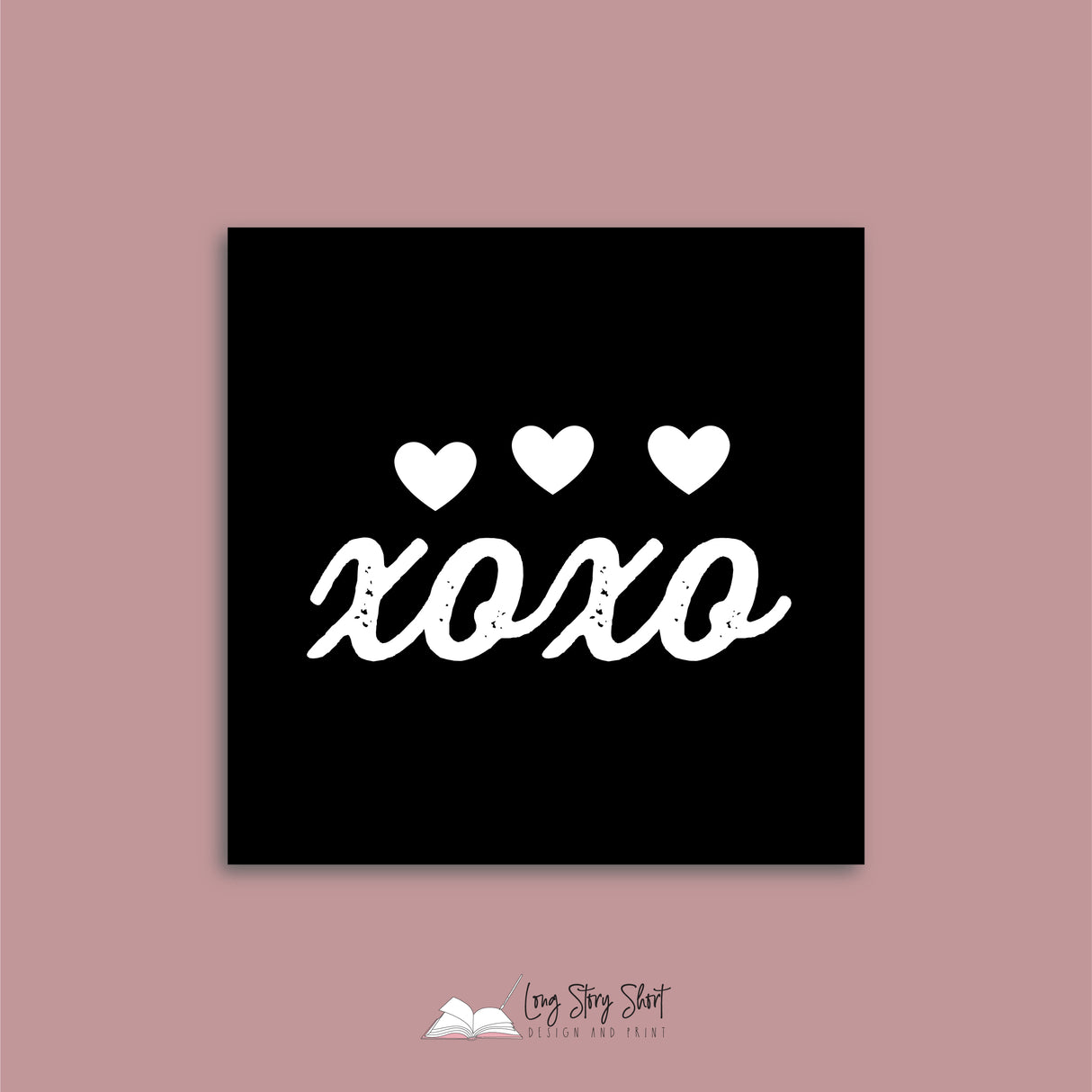 Xoxo Mum Square Vinyl Label Pack