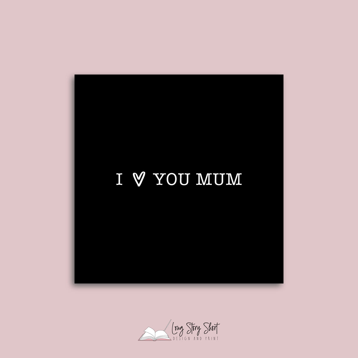 Xoxo Mum Square Vinyl Label Pack