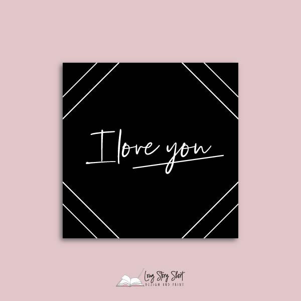 Thank you to the best mum Vinyl Label Pack