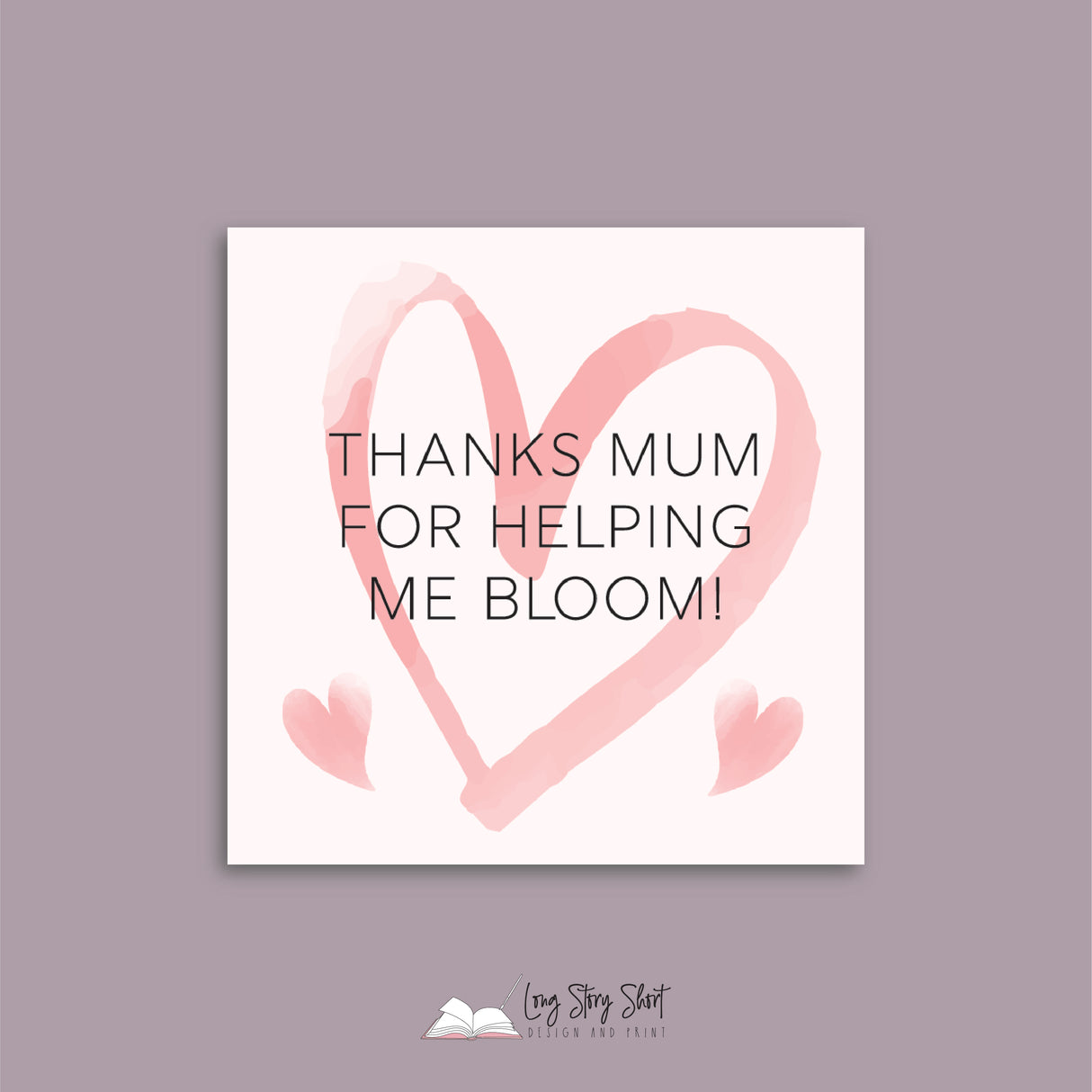 I love you mum Vinyl Label Pack