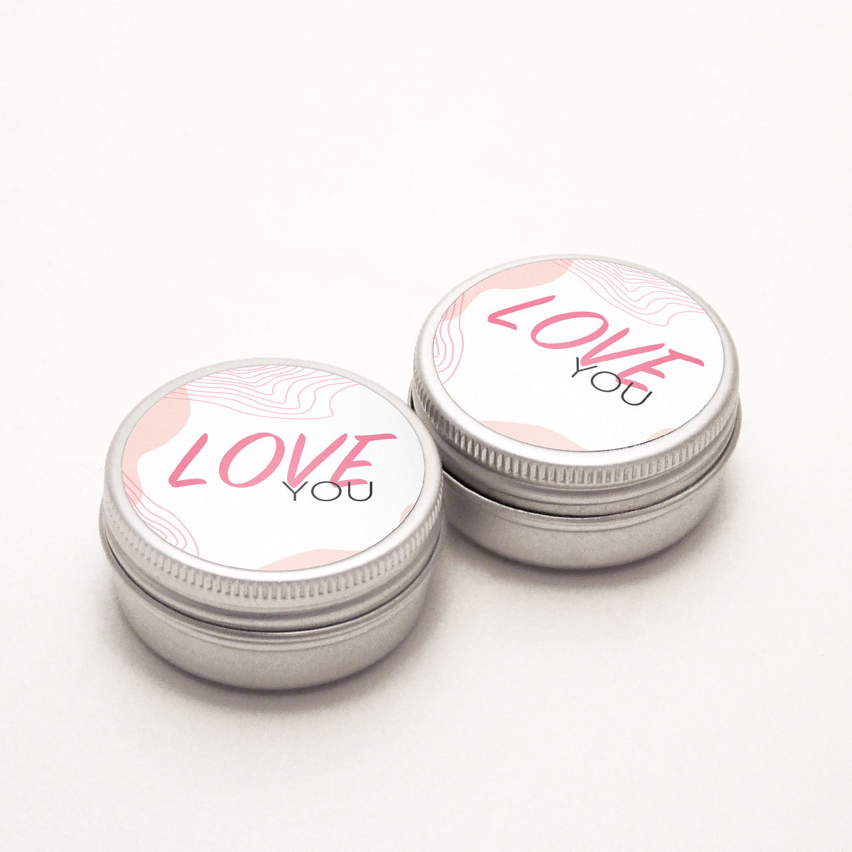 Love you Round Vinyl Label Pack