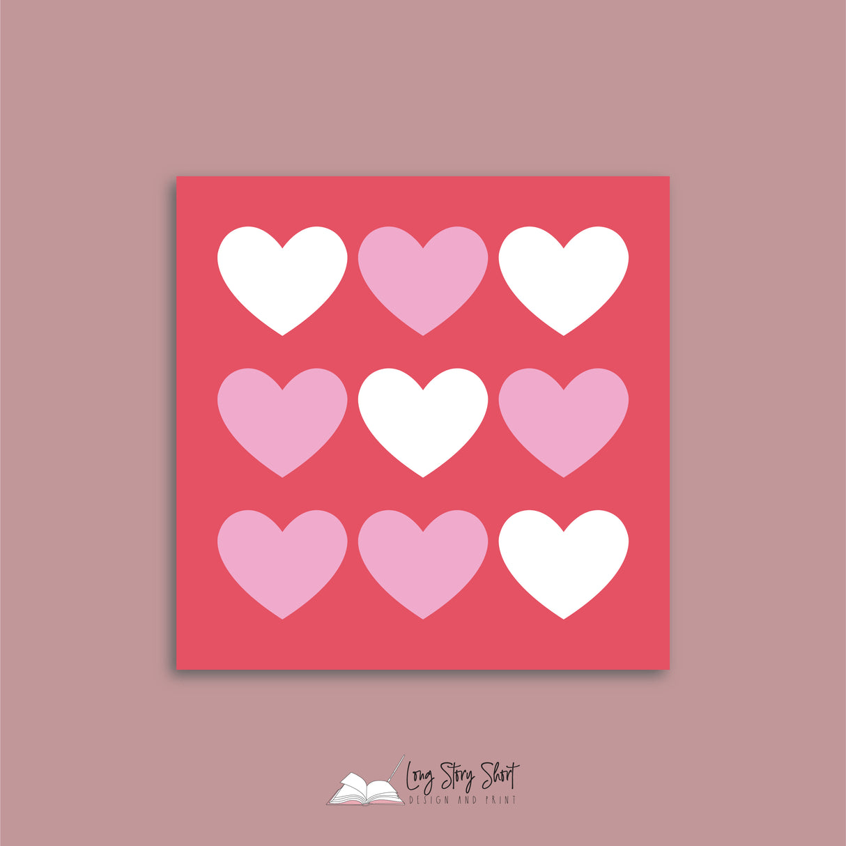 You are my heart Square Vinyl Label Pack