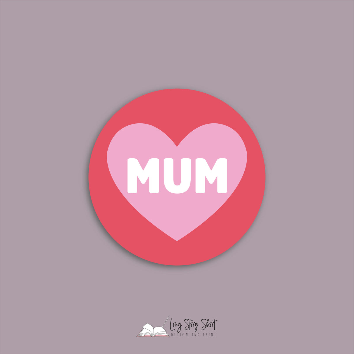 You are my heart Round Vinyl Label Pack