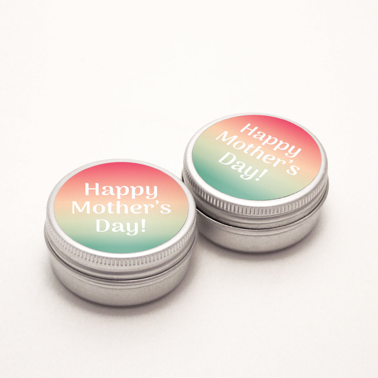 Happy Mother's Day Colourful pattern Round Vinyl Label Pack