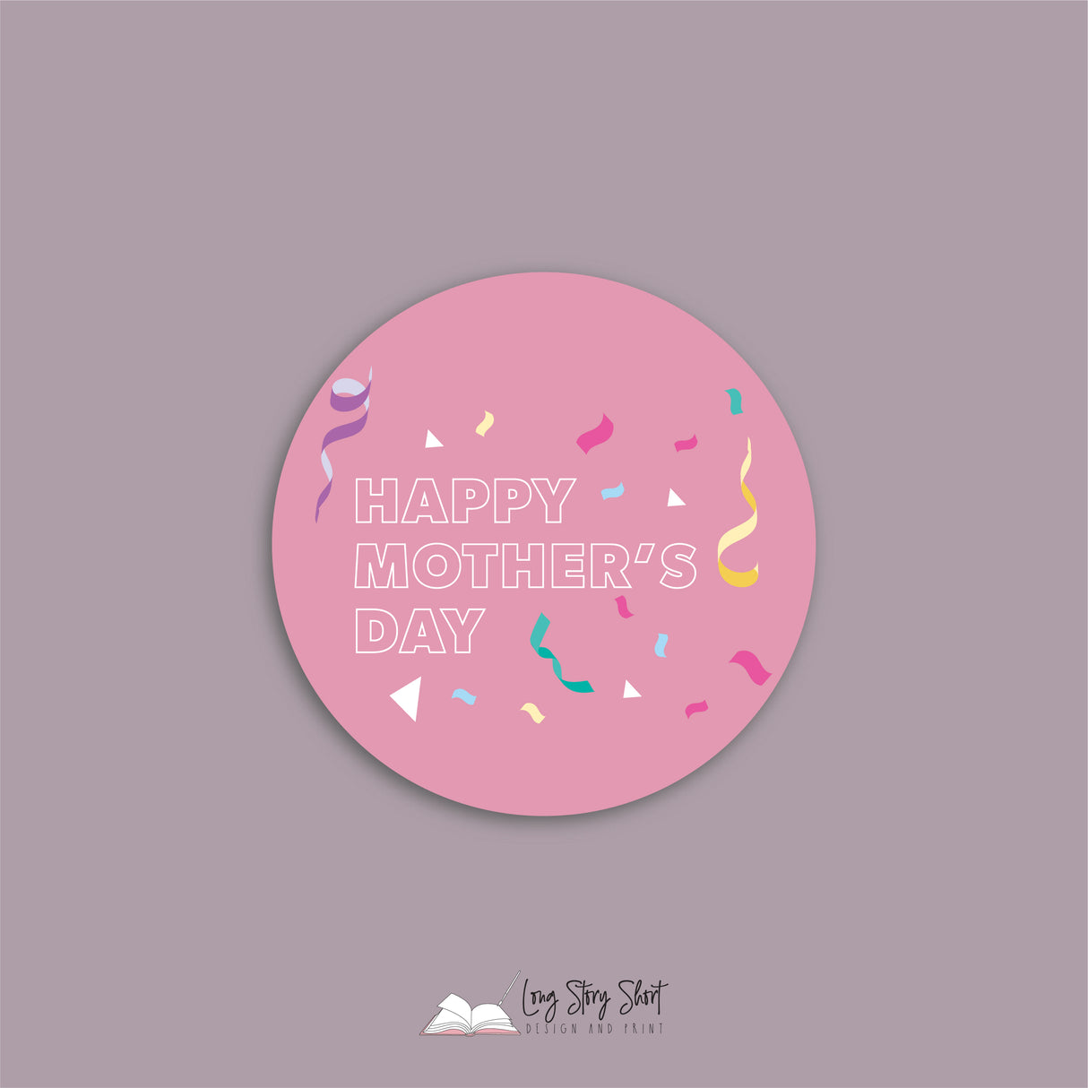 You are the best mum i've had Round Vinyl Label Pack