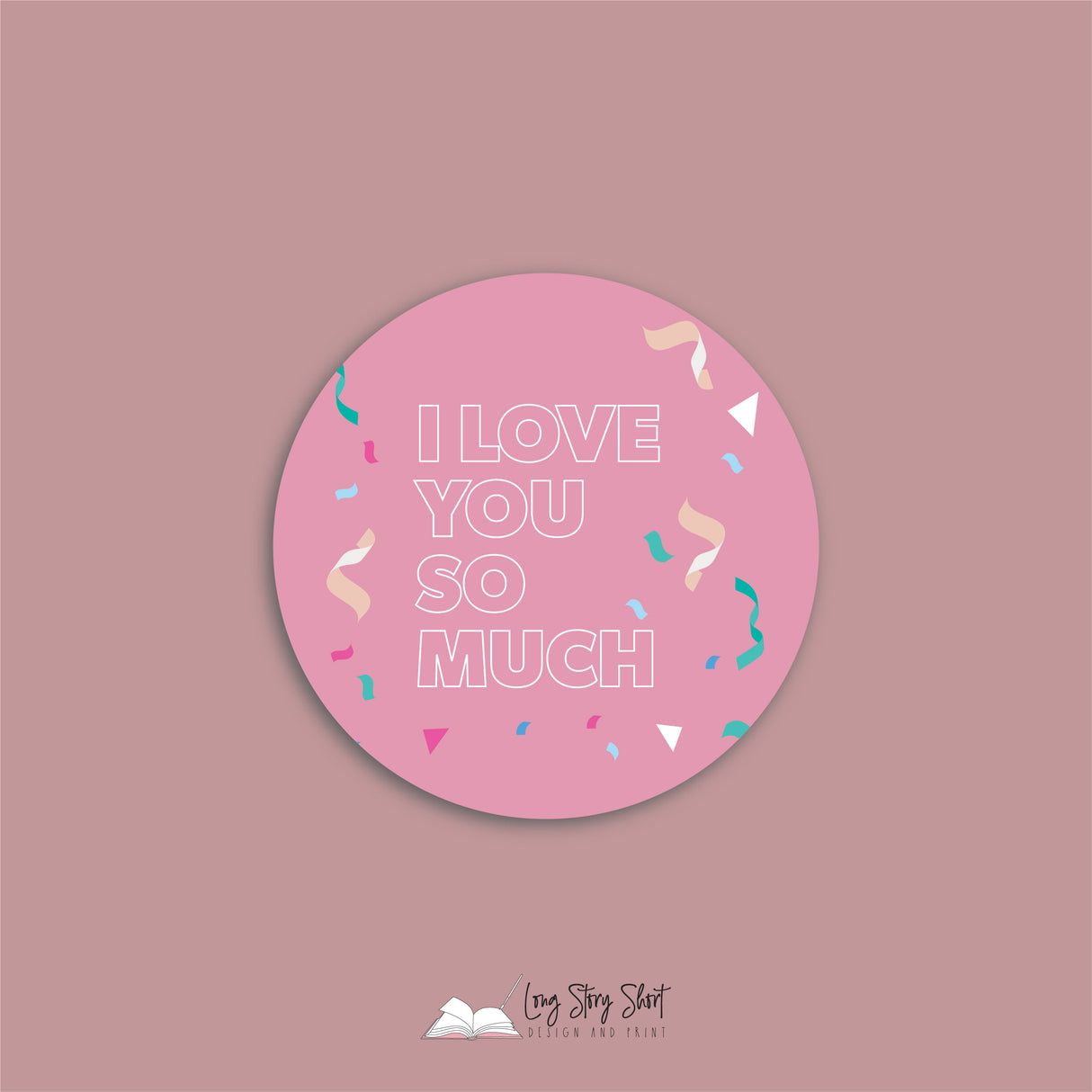 You are the best mum i've had Round Vinyl Label Pack