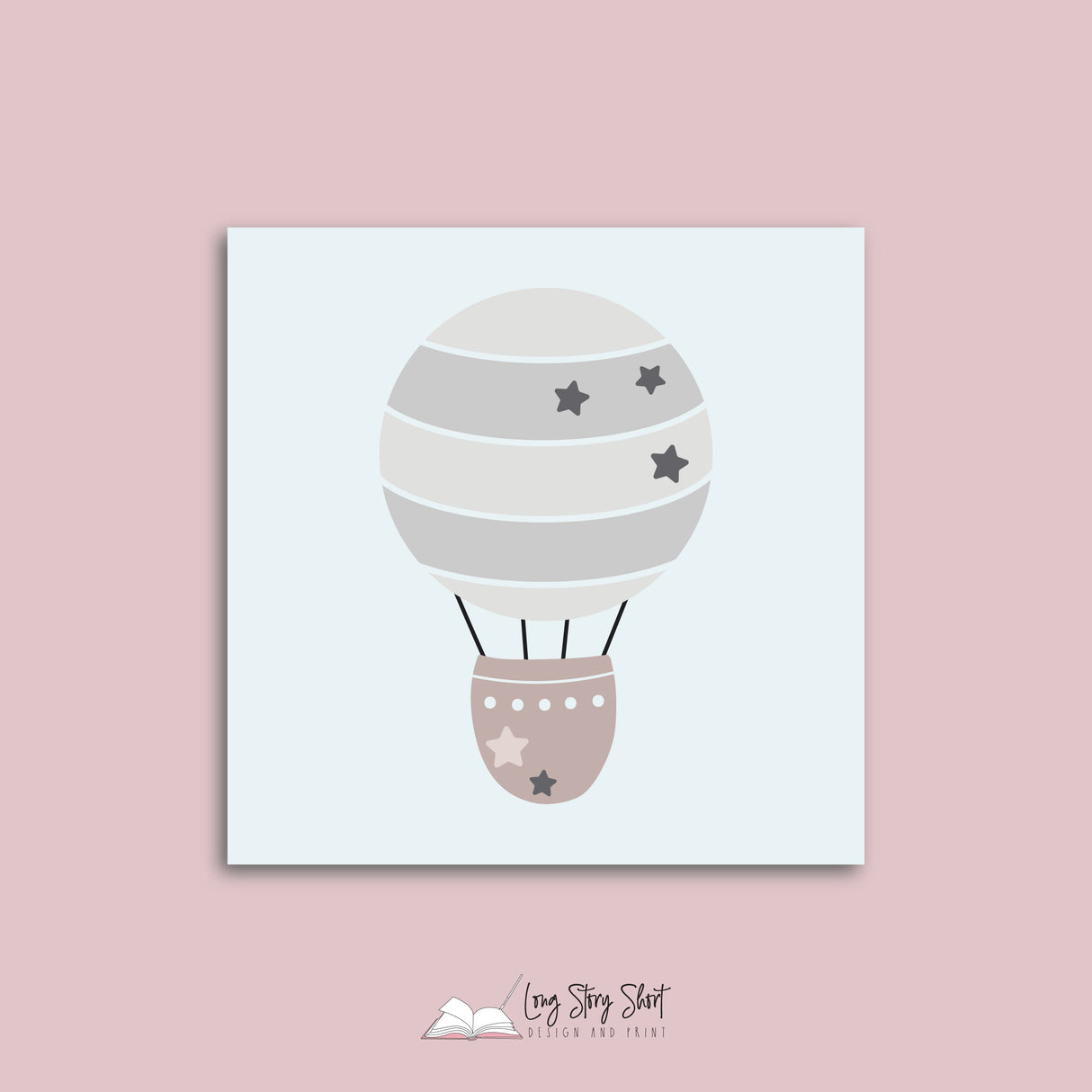 Baby Shower Little Boy Square Vinyl Label Pack