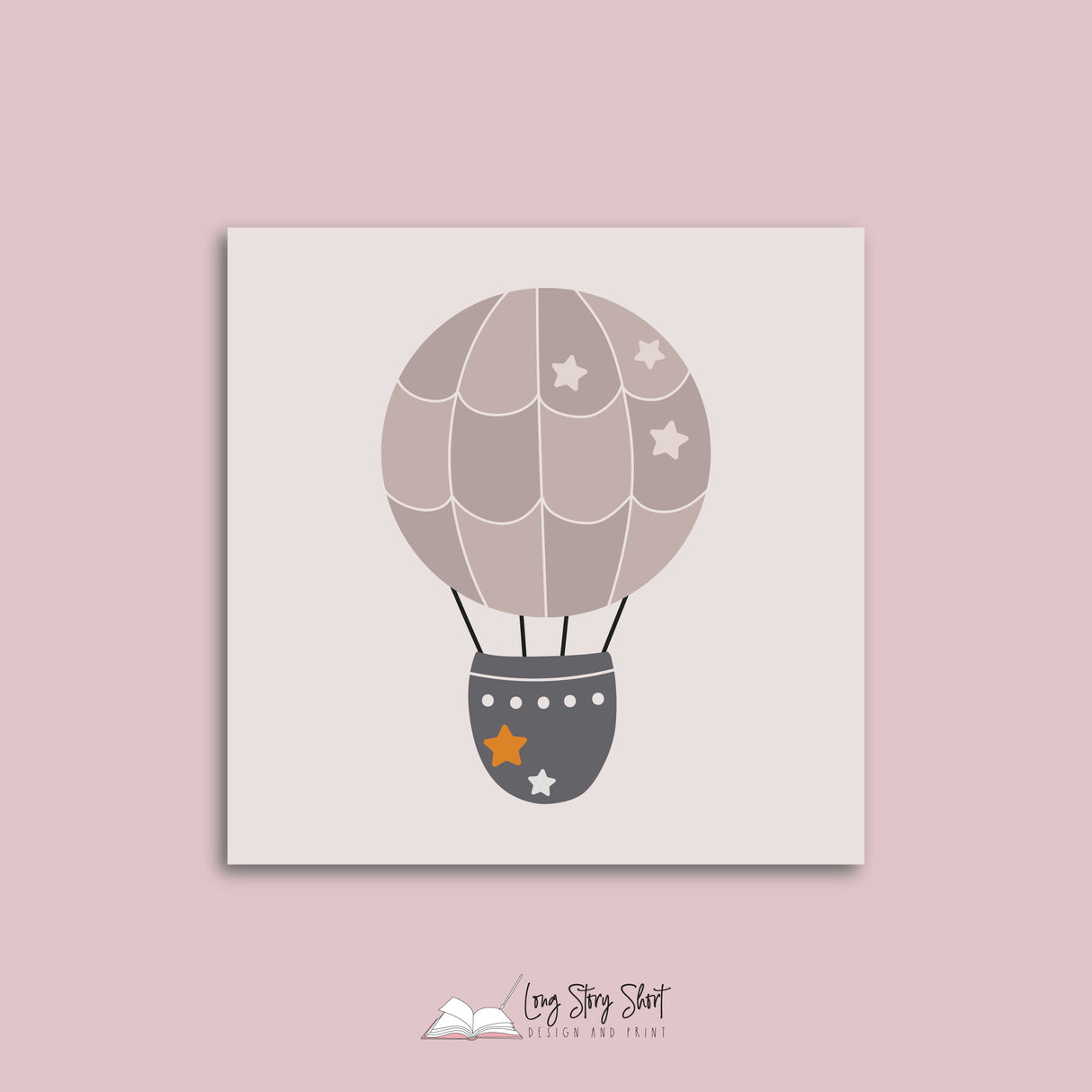 Baby Shower Little Girl Square Vinyl Label Pack