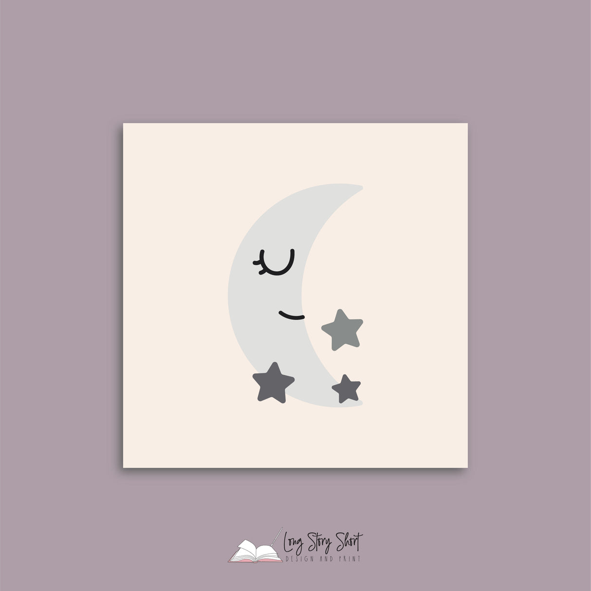 Baby Shower Little Spirit Square Vinyl Label Pack