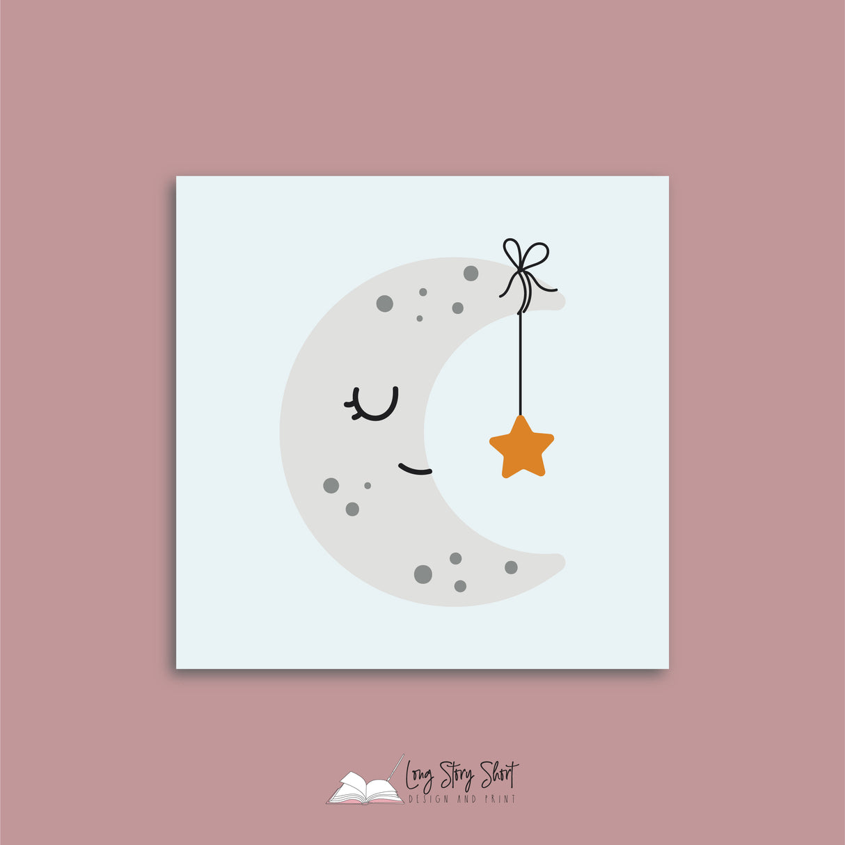 Baby Shower Unicorn Square Vinyl Label Pack