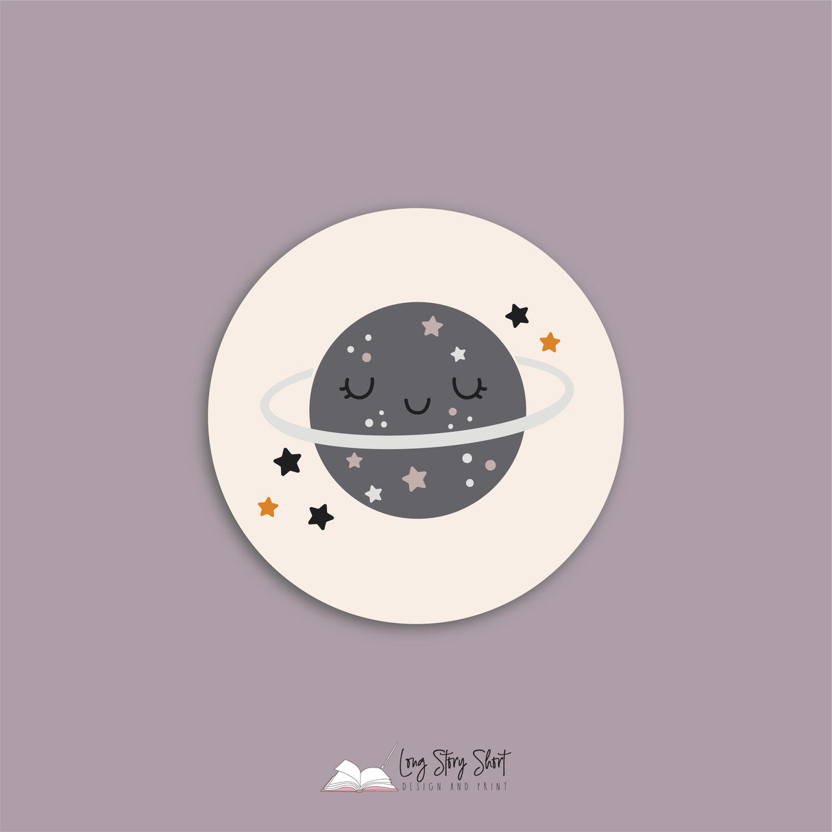 Baby Shower Dino Round Vinyl Label Pack