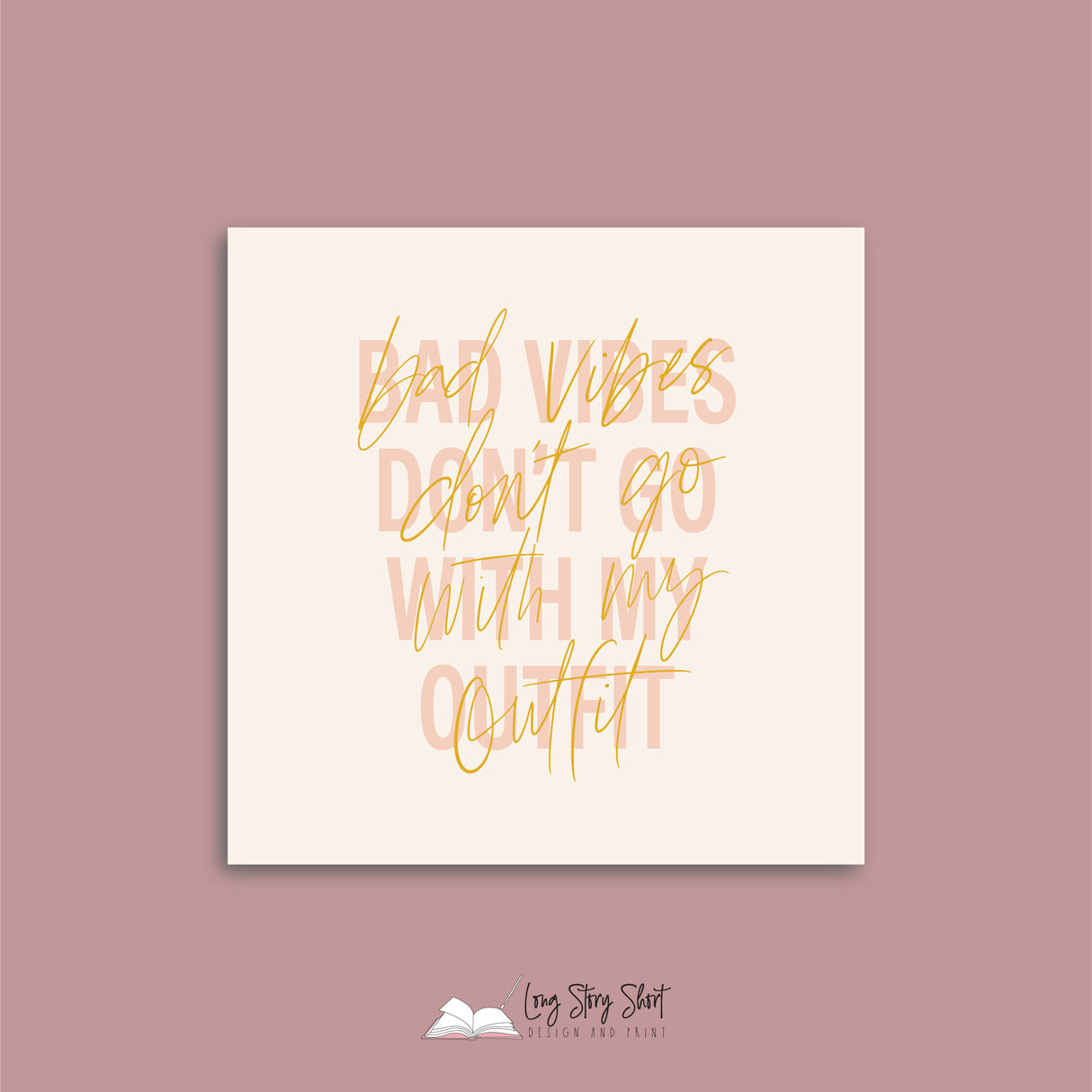 Mustard & Blush Vinyl Label Pack