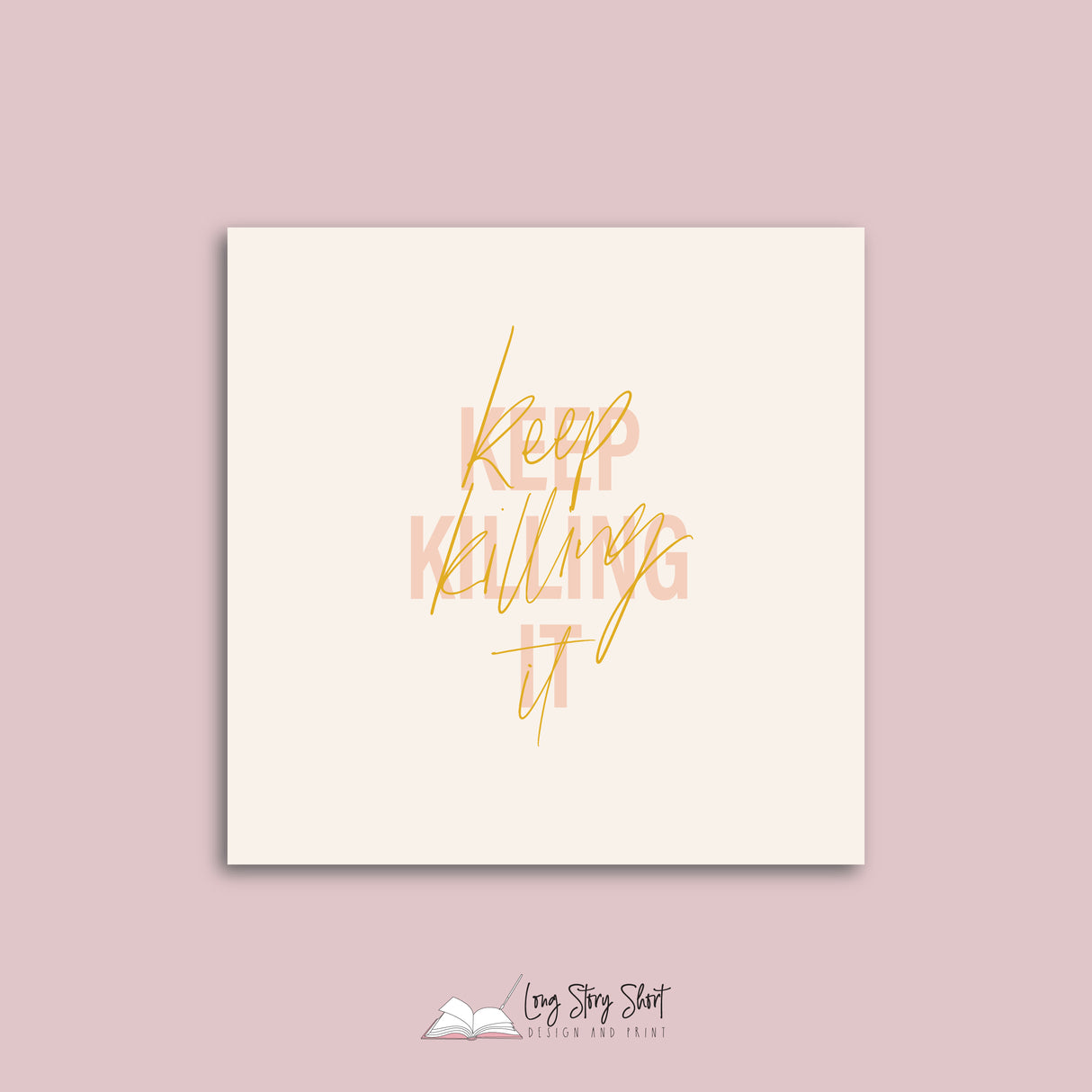 Mustard & Blush Vinyl Label Pack