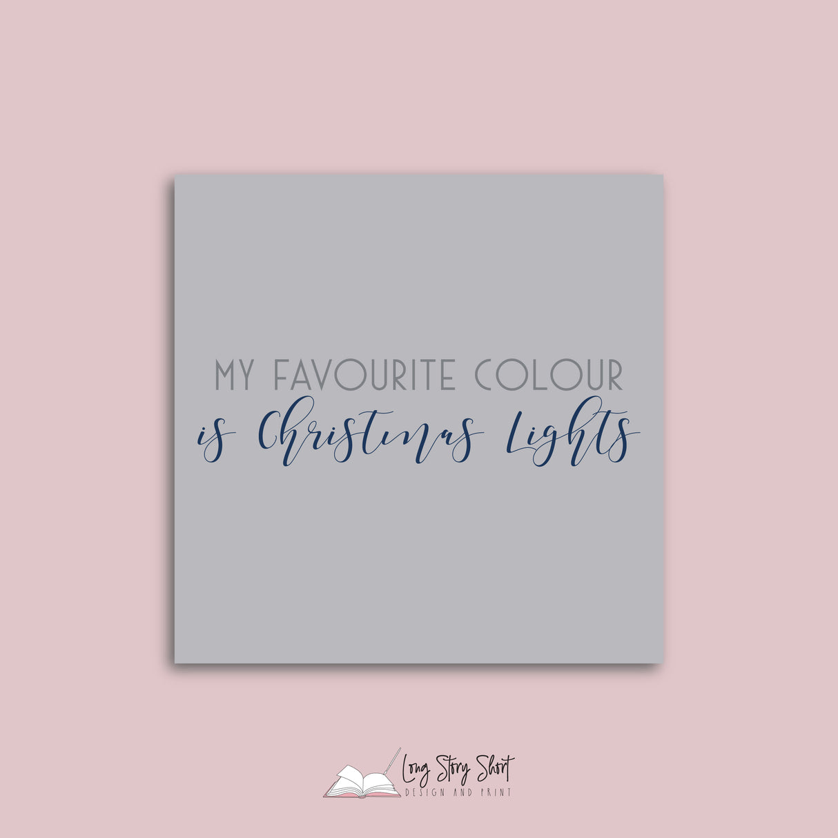 Muted Christmas Vinyl Label Pack Square Matte/Gloss