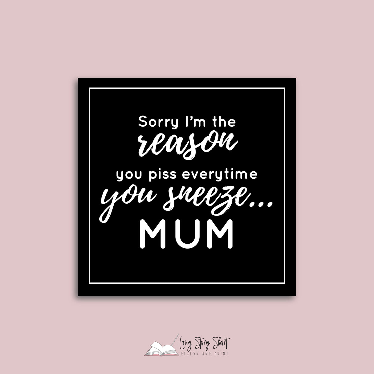 Naughty Mothers Day Label Pack