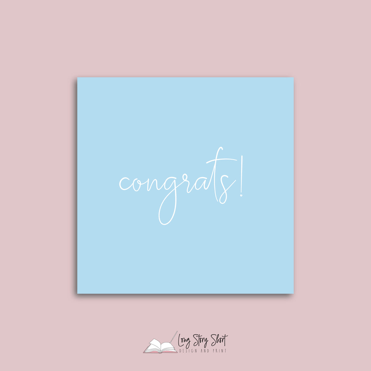 New Baby Blue Vinyl Label Pack