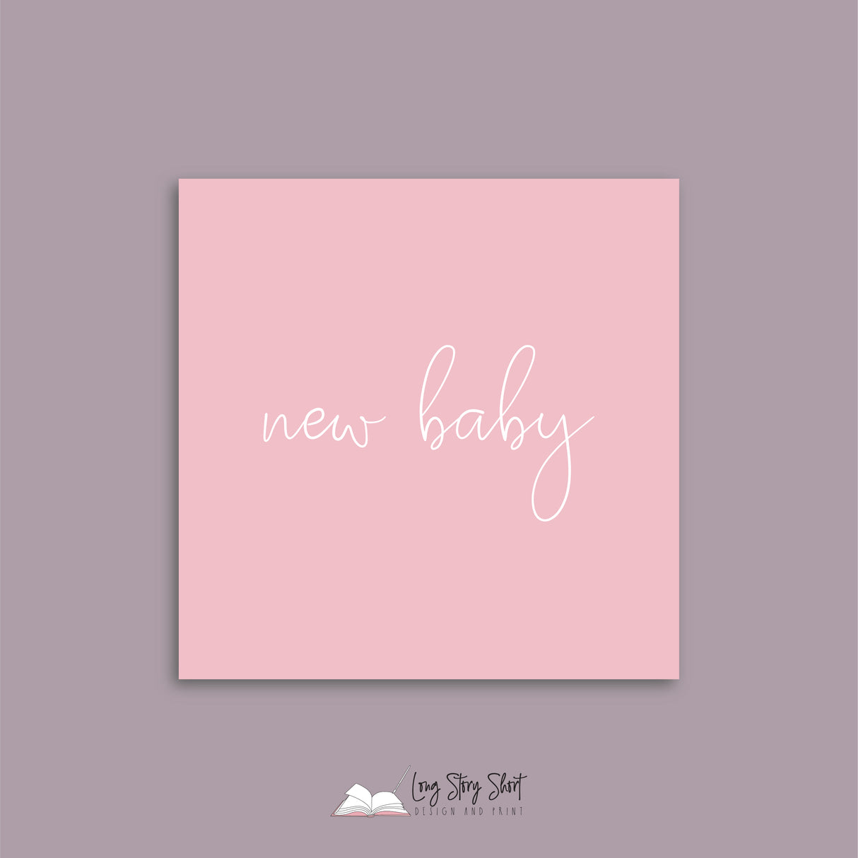 New Baby Pink Vinyl Label Pack