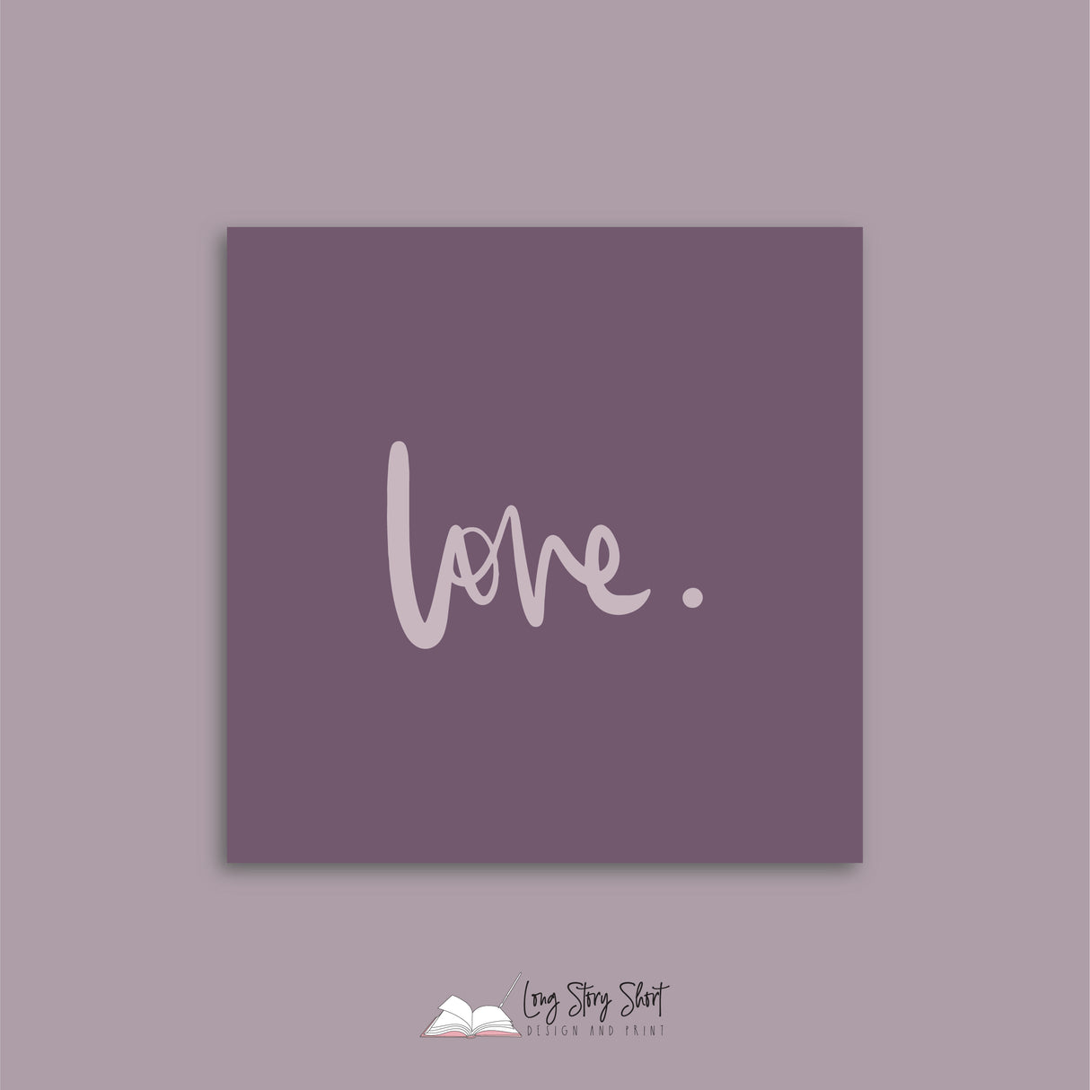 Purple Hand Lettered Christmas Vinyl Label Pack