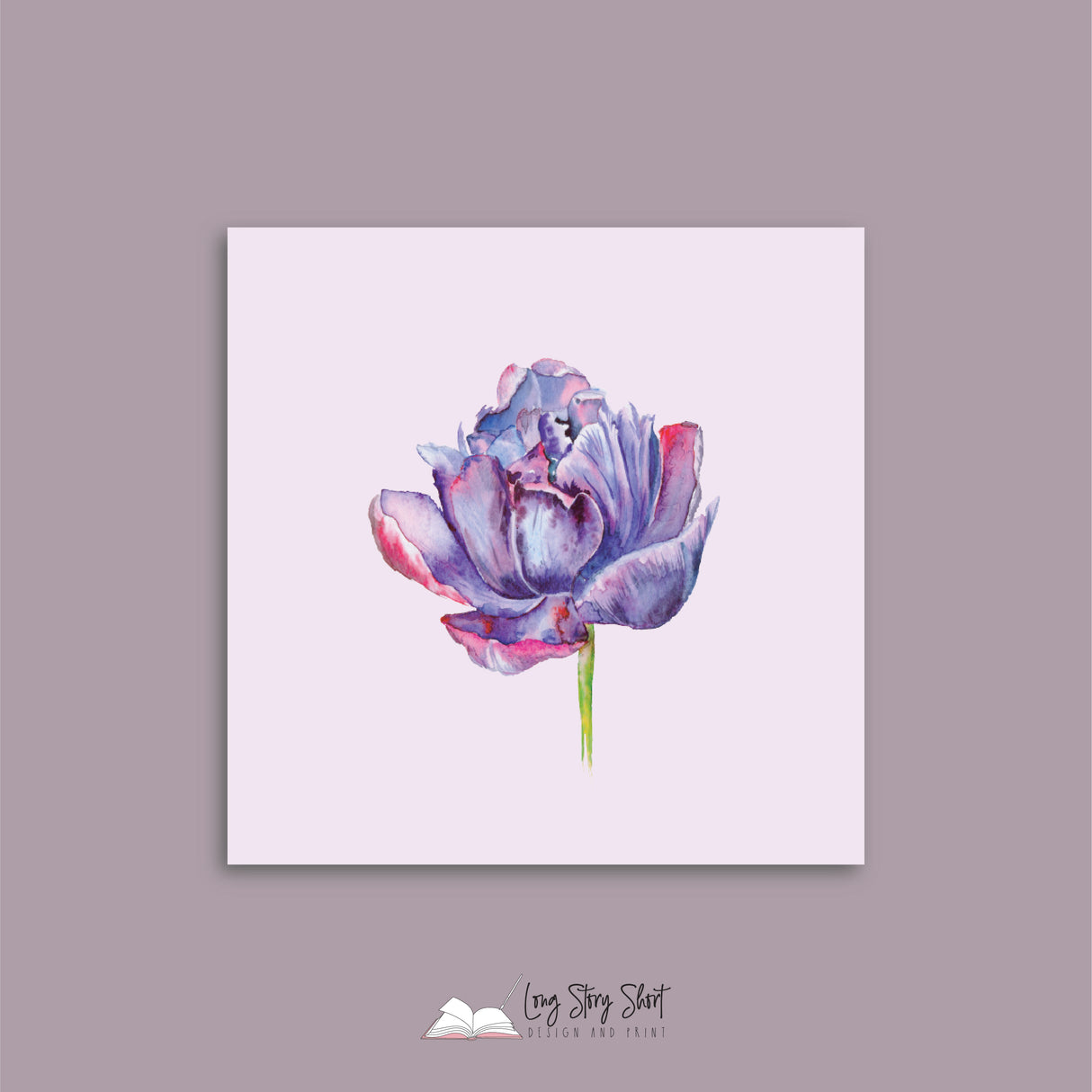 Purple Just Smile Vinyl Label Pack