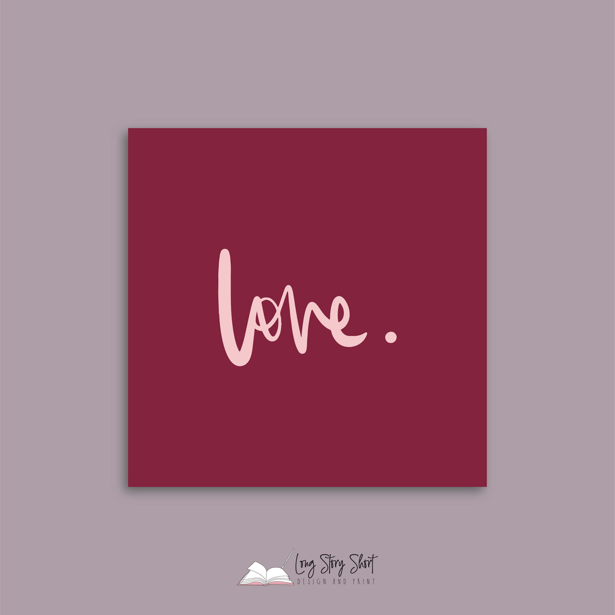 Red Hand Lettered Christmas Vinyl Label Pack