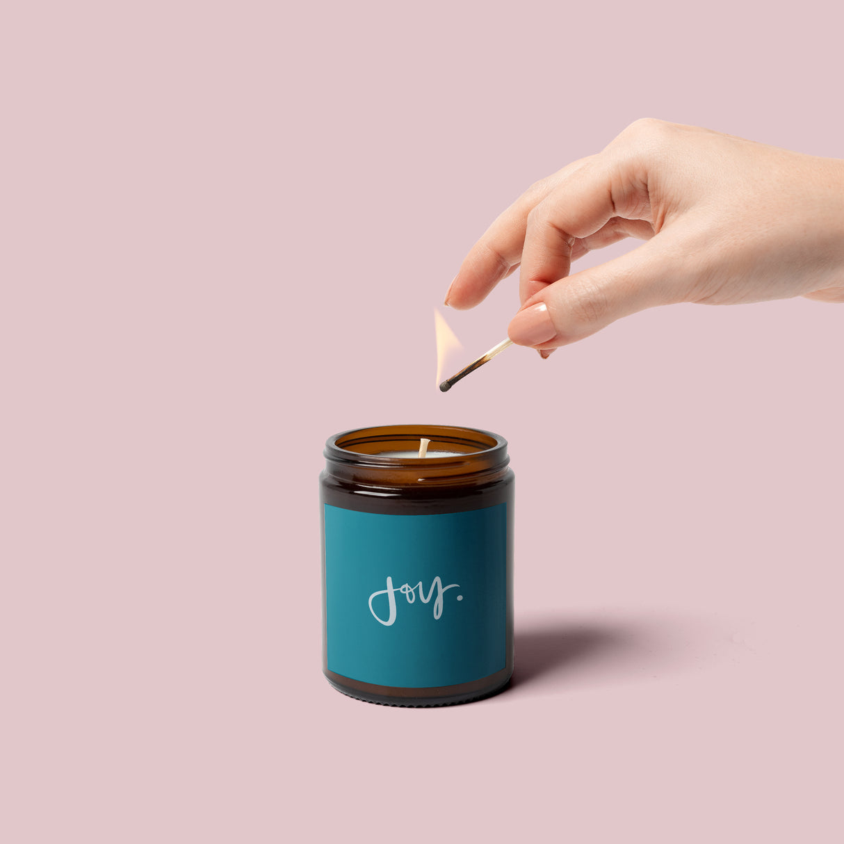 Teal Hand Lettered Christmas Vinyl Label Pack