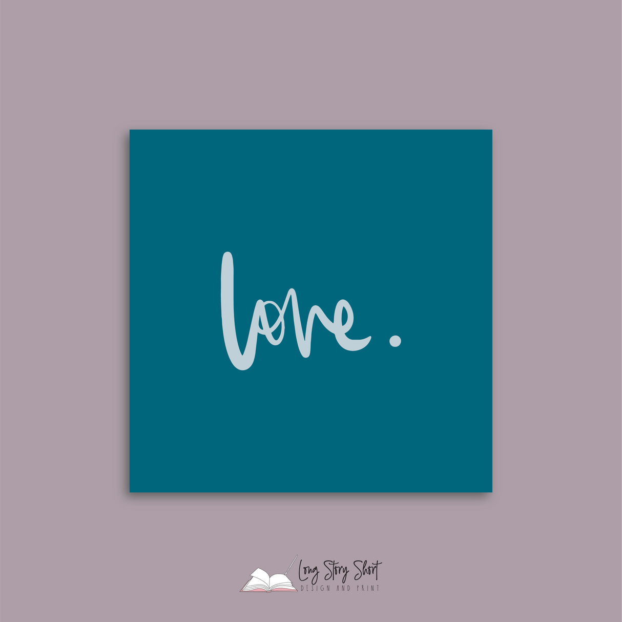 Teal Hand Lettered Christmas Vinyl Label Pack