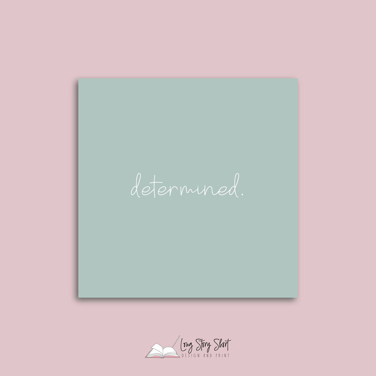 The Determined Muted Vinyl Label Pack