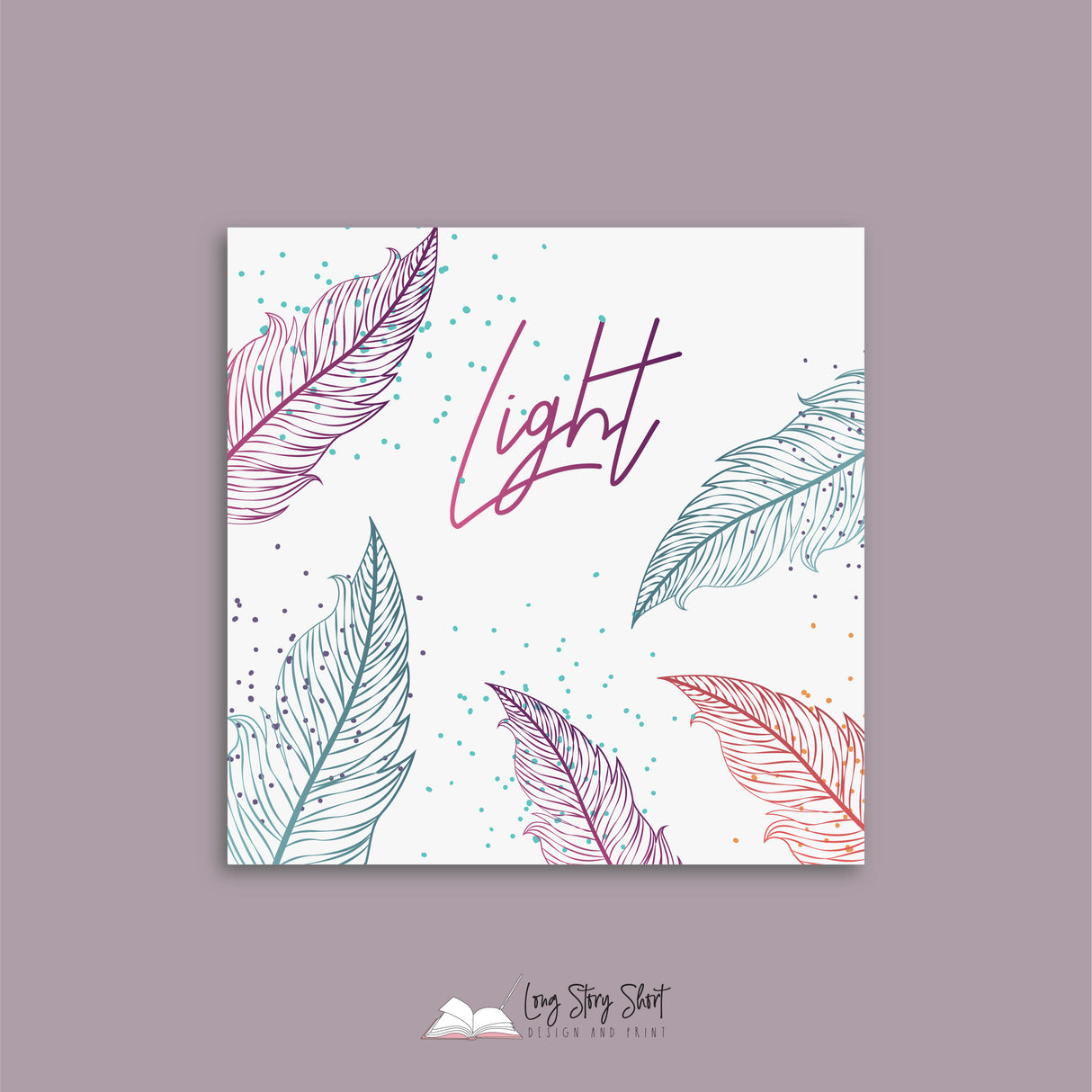 The Feather Vinyl Label Pack