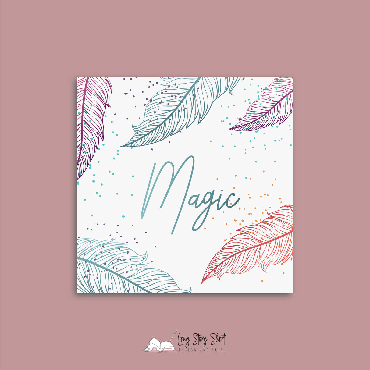 The Feather Vinyl Label Pack