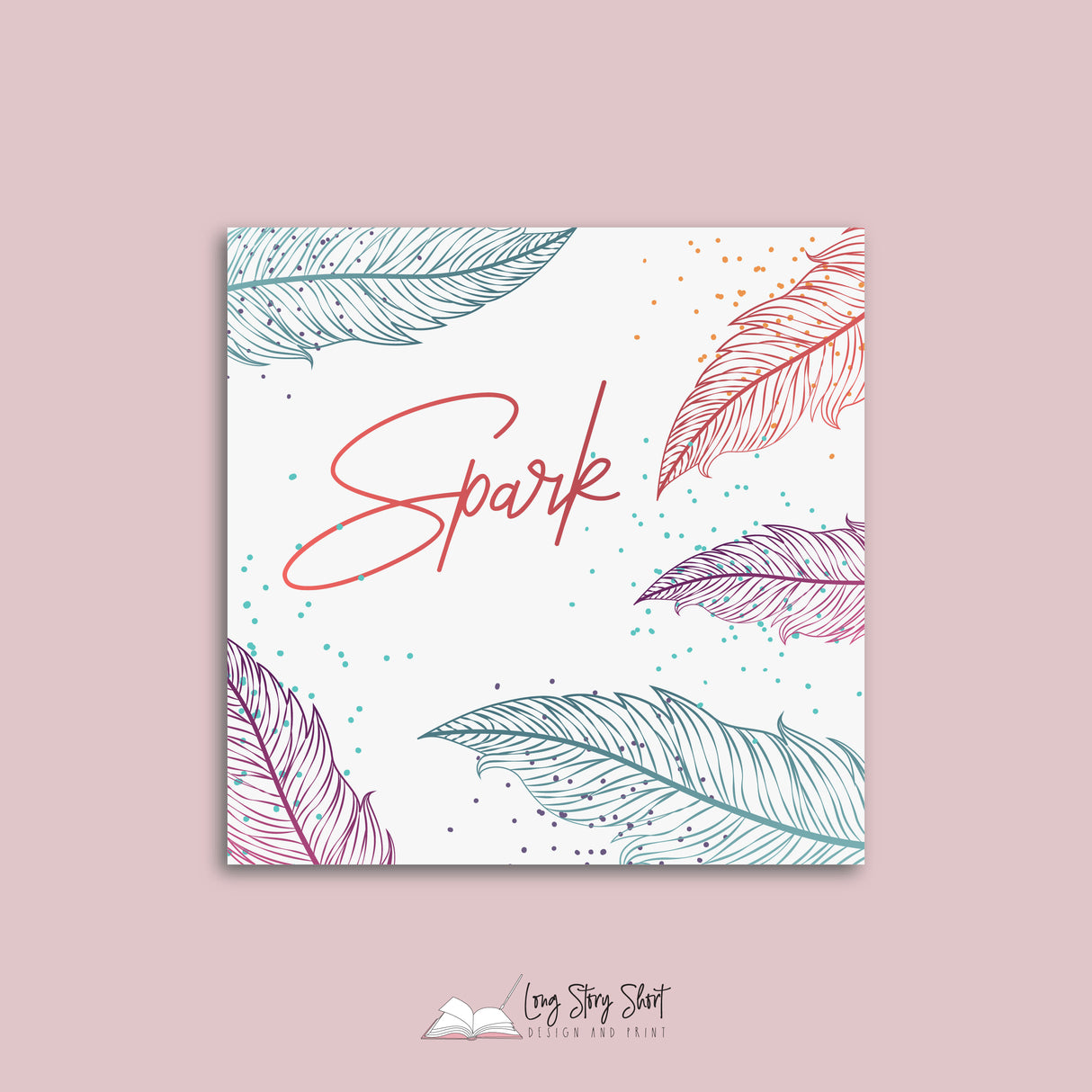 The Feather Vinyl Label Pack