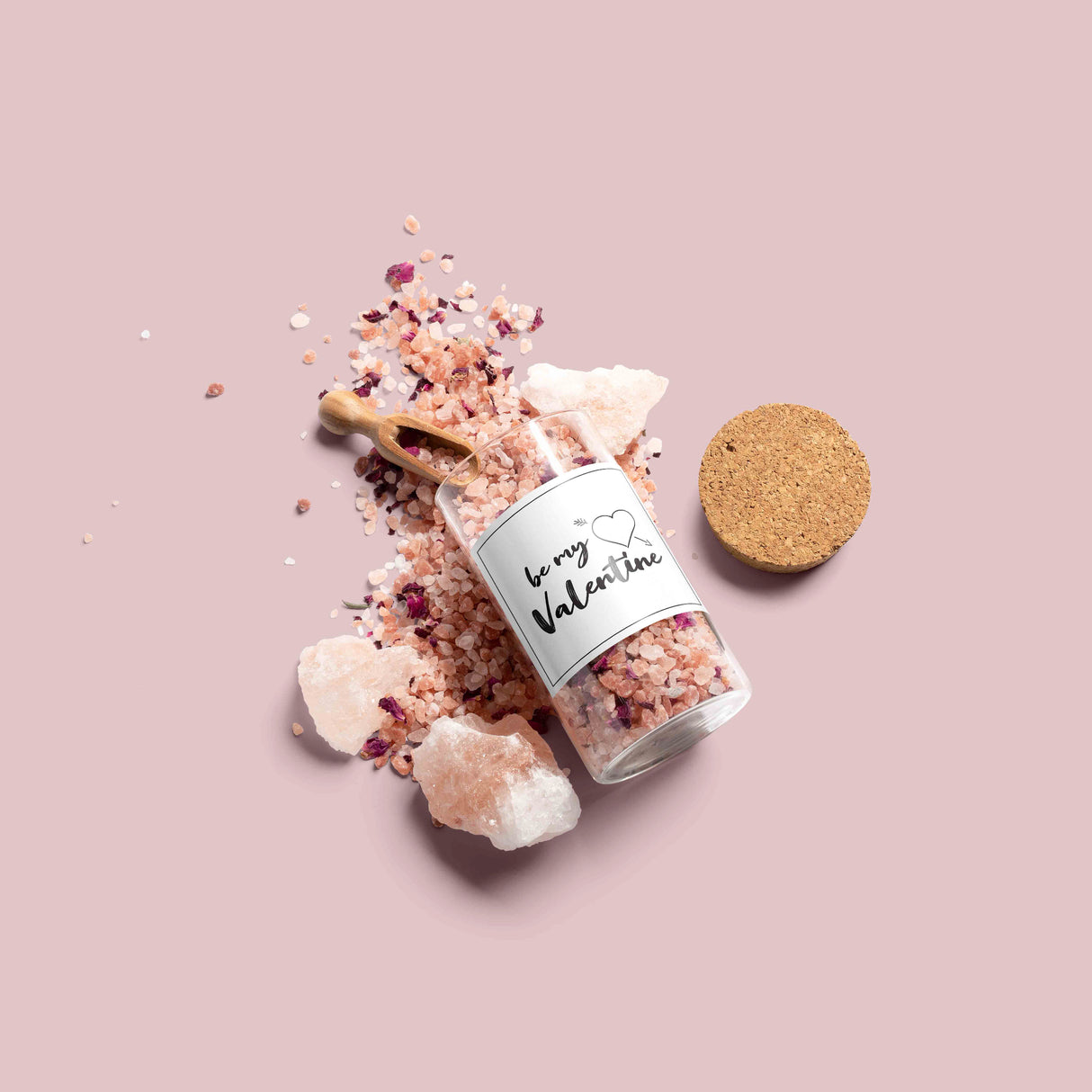 Be My Valentine Square Vinyl Label Pack