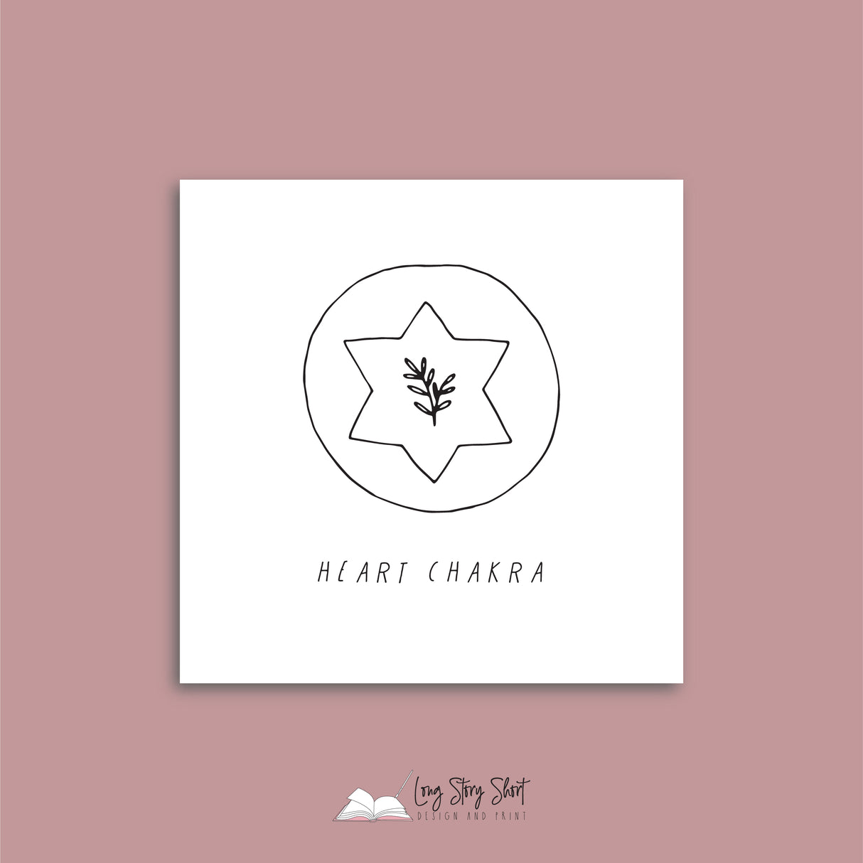 White Illustrated Chakra Vinyl Label Pack