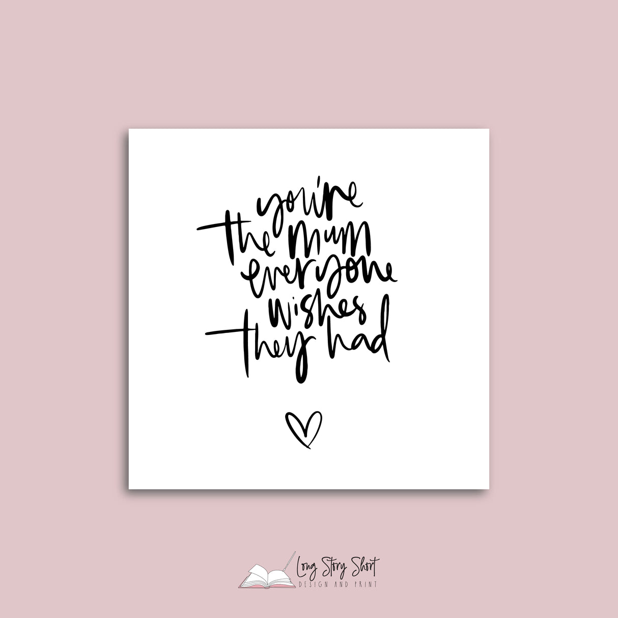 The Quote Collection in White Mothers Day Vinyl Label Pack