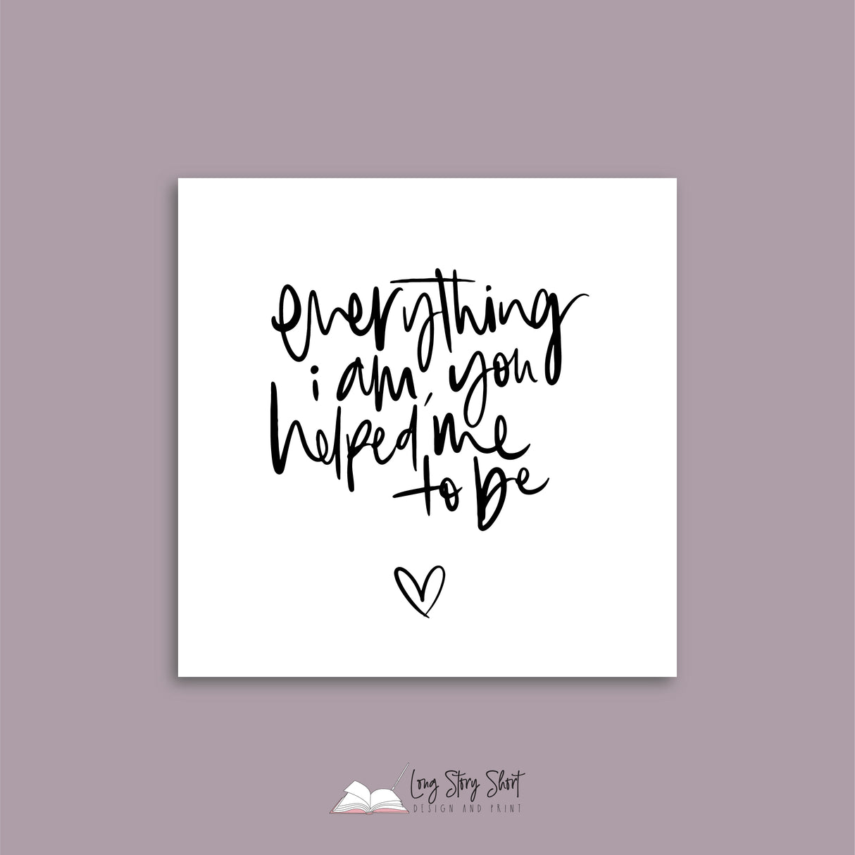 The Quote Collection in White Mothers Day Vinyl Label Pack